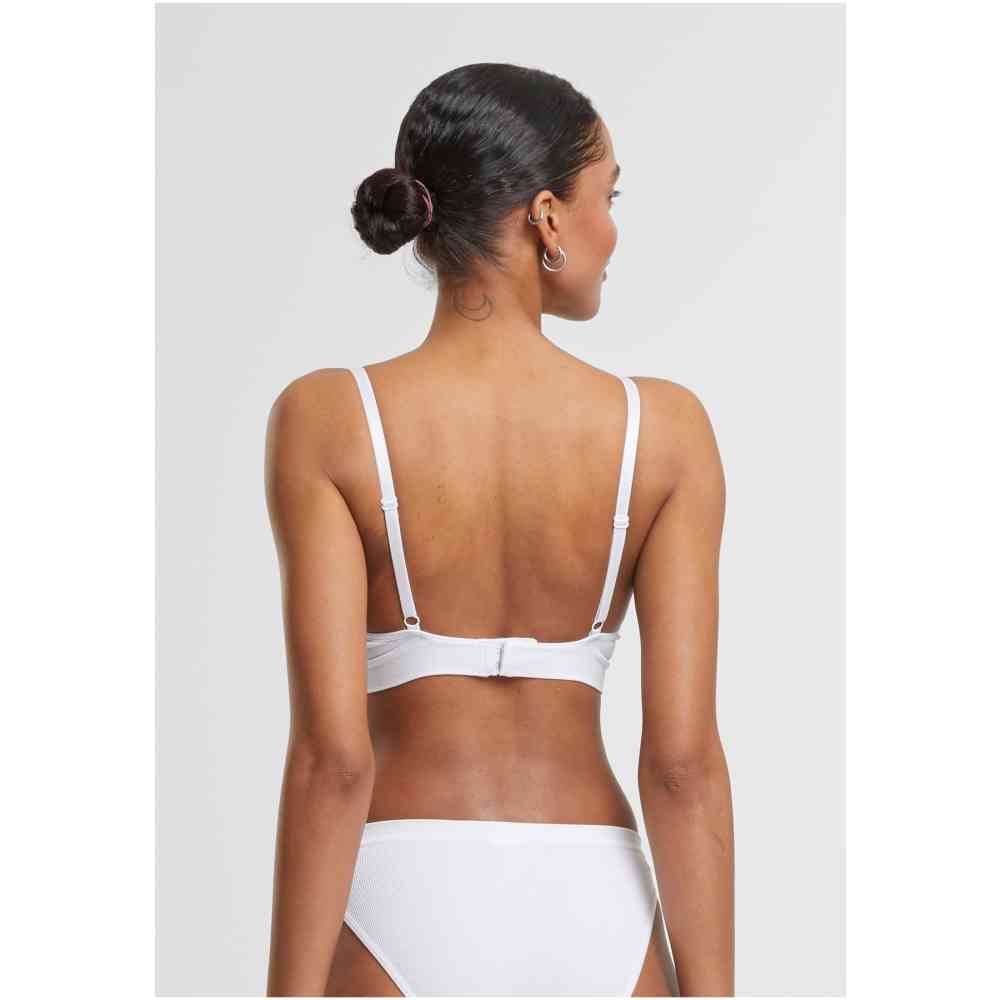 Urban Classics - Padded Rip 2-Pack BH - Wit/Wit